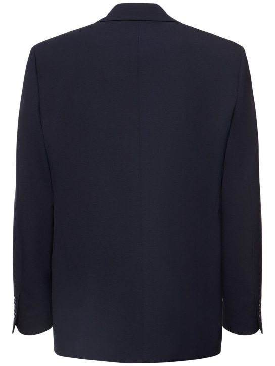 Lardini: Giacca monopetto Miami in misto lana - Navy - men_4 | Luisa Via Roma