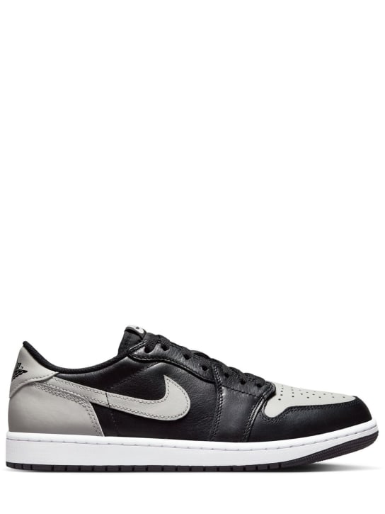 Nike: Air Jordan 1 Retro Low OG sneakers - Black/Medium Gr - men_0 | Luisa Via Roma