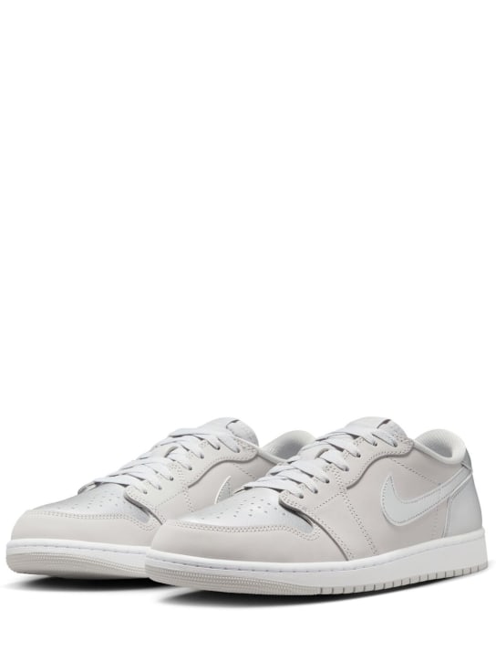 Nike: Air Jordan 1 Retro Low OG sneakers - Neutral Grey/Me - men_1 | Luisa Via Roma