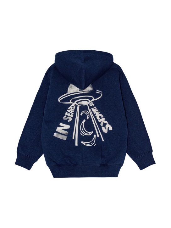 Molo: Cotton blend zip hoodie - kids-boys_1 | Luisa Via Roma