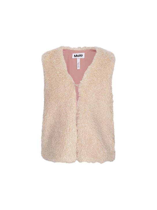 Molo: Weste aus Kunstpelz - kids-girls_0 | Luisa Via Roma
