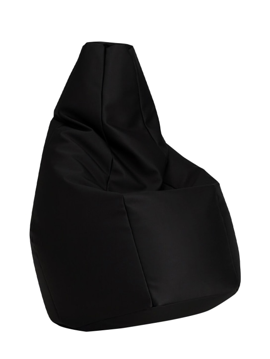 Zanotta: Sacco beanbag chair - Black - ecraft_0 | Luisa Via Roma