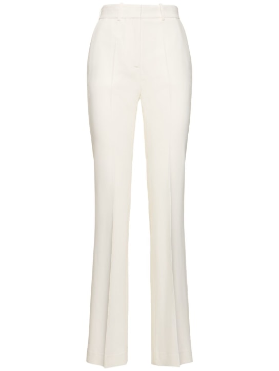 Coperni: Straight tailored pants - White - women_0 | Luisa Via Roma