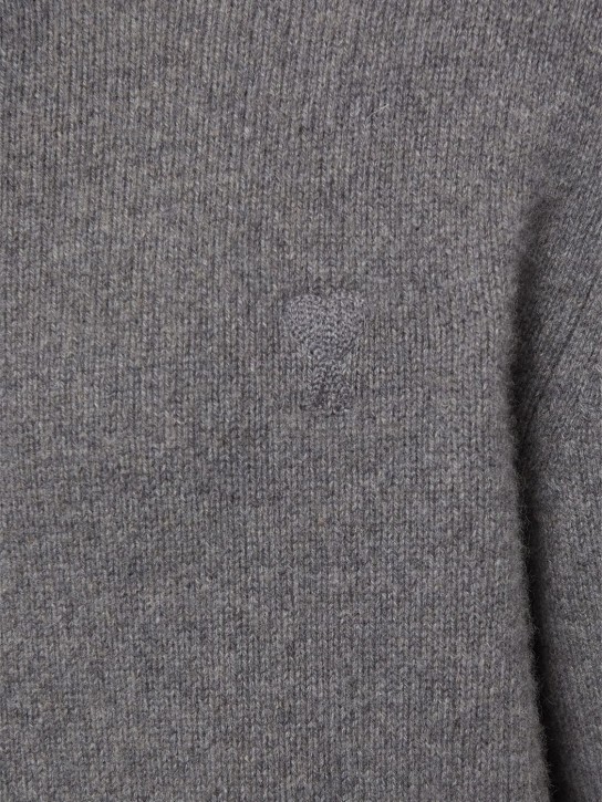 AMI Paris: Adc cashmere & wool turtleneck - men_4 | Luisa Via Roma
