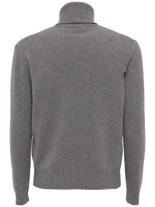 AMI Paris: Adc cashmere & wool turtleneck - men_3 | Luisa Via Roma