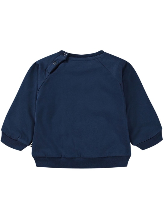 Molo: オーガニックコットンフリーススウェットシャツ - kids-boys_1 | Luisa Via Roma