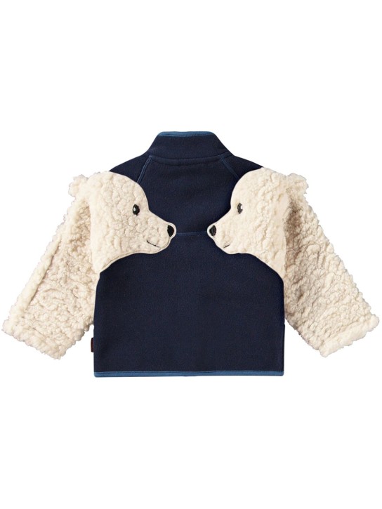 Molo: リサイクルポリエステルフリースジャケット - kids-boys_1 | Luisa Via Roma