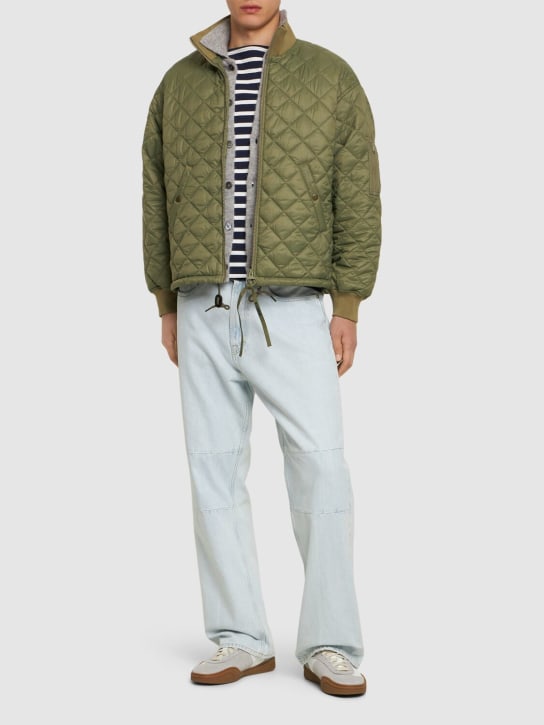 BARBOUR: Heritage Plus quilted puffer jacket - Zeytin Yeşili - men_1 | Luisa Via Roma