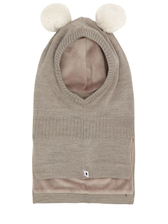 Molo: ウールブレンドニットバラクラバ - kids-boys_0 | Luisa Via Roma