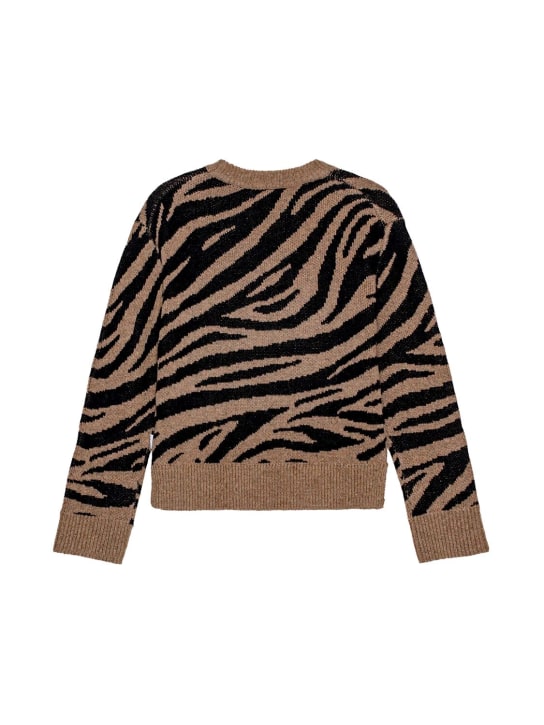 Molo: ウールブレンドニットセーター - kids-girls_1 | Luisa Via Roma