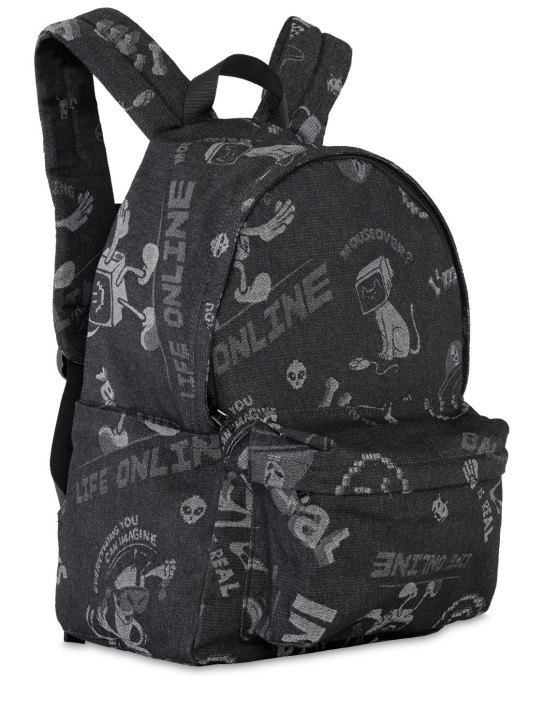 Molo: Zaino in tela di cotone stampata - kids-girls_1 | Luisa Via Roma