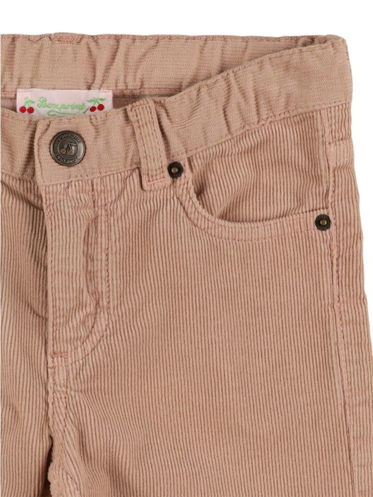 Bonpoint: ストレッチコットンギャバジンパンツ - kids-boys_1 | Luisa Via Roma