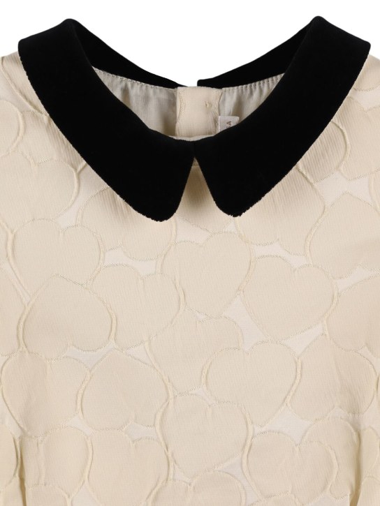 Bonpoint: 聚酯混纺连衣裙 - kids-girls_1 | Luisa Via Roma