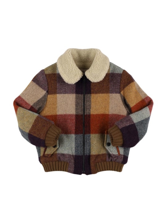 Bonpoint: ウールブレンドジャケット - kids-boys_0 | Luisa Via Roma