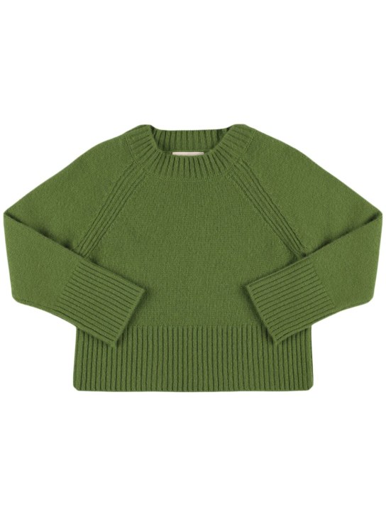 Bonpoint: カシミアニットセーター - kids-girls_0 | Luisa Via Roma