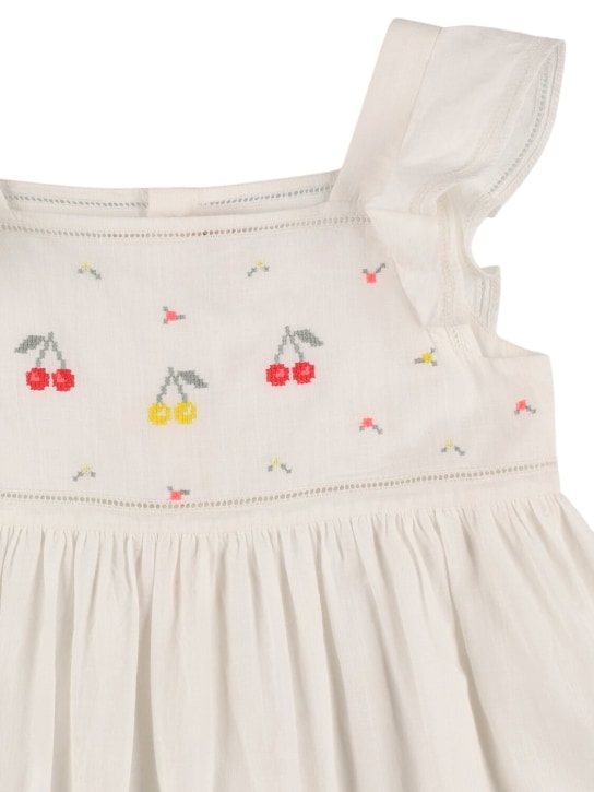 Bonpoint: コットンポプリンワンピース - kids-girls_1 | Luisa Via Roma