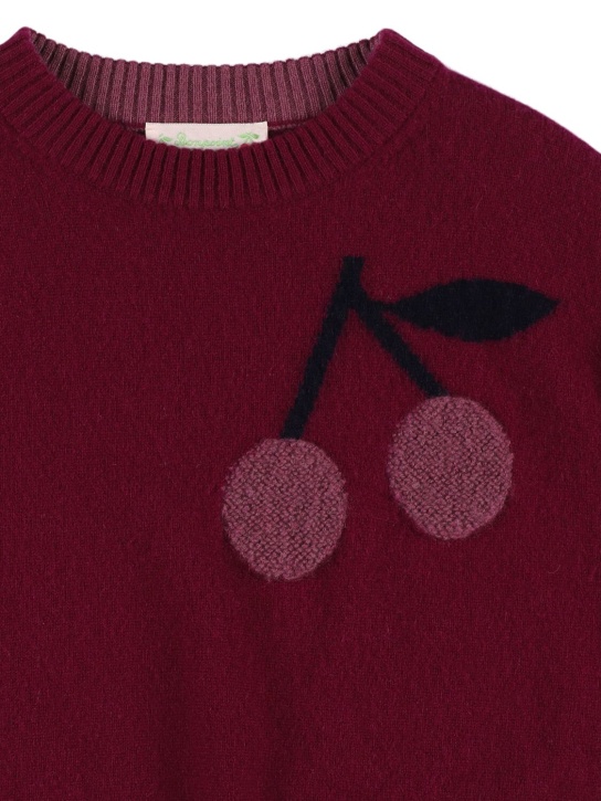 Bonpoint: Maglia in cashmere jacquard - kids-girls_1 | Luisa Via Roma
