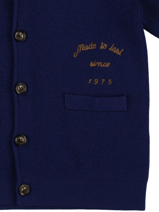 Bonpoint: ウールニットカーディガン - kids-boys_1 | Luisa Via Roma