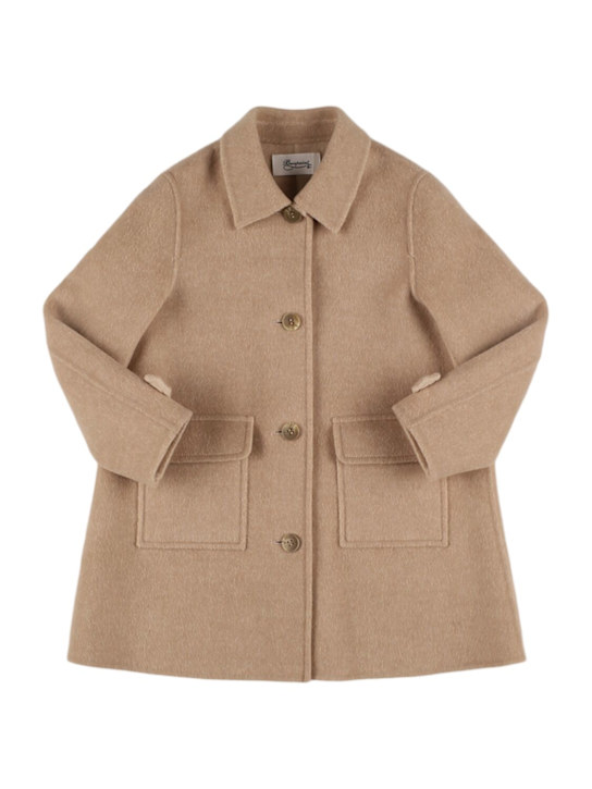 Bonpoint: ウール＆カシミアコート - kids-girls_0 | Luisa Via Roma
