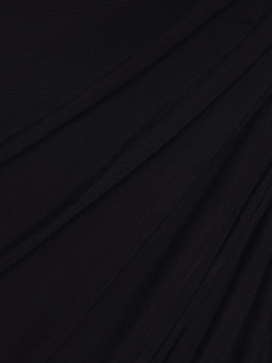 Christopher Esber: Monstera asymmetrical viscose maxi dress - women_3 | Luisa Via Roma