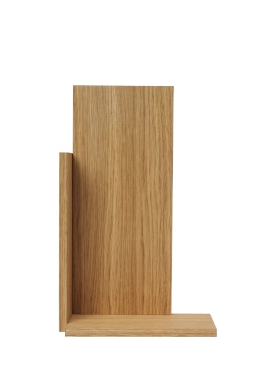 Ferm Living: Stagger tall oiled oak shelf - Oiled Oak - ecraft_0 | Luisa Via Roma