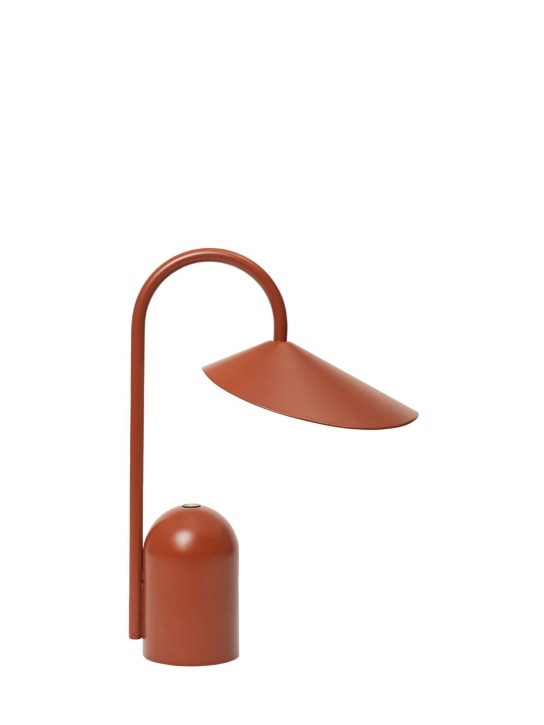 Ferm Living: Lámpara portable Oxide Red Arum - Rojo - ecraft_0 | Luisa Via Roma
