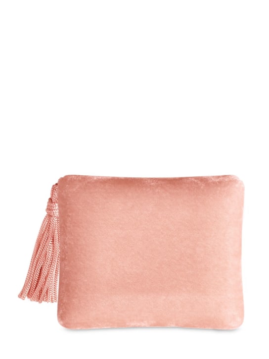 Sophie Bille Brahe: Porta gioielli Velvet Bellini con nappina - Rosa/Blue - women_0 | Luisa Via Roma