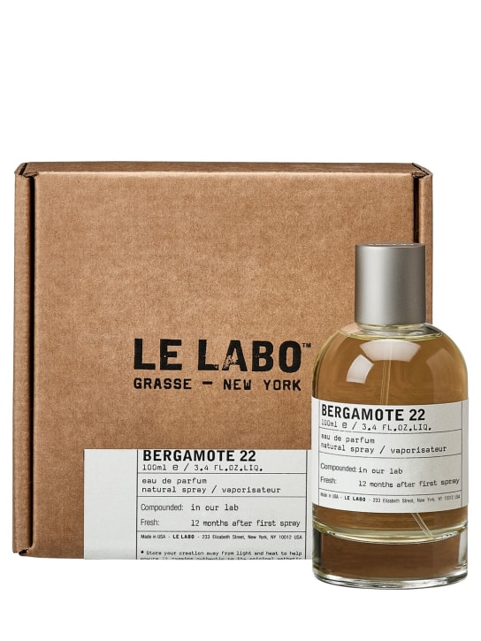Le Labo: Eau de parfum Bergamote 22 100ml - Trasparente - beauty-men_1 | Luisa Via Roma