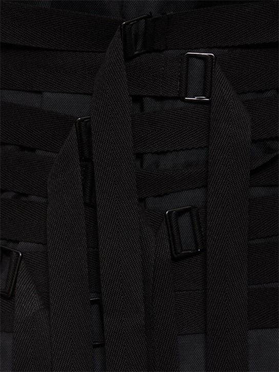 Ann Demeulemeester: Gilet Ludwig in cotone / cintura - men_4 | Luisa Via Roma