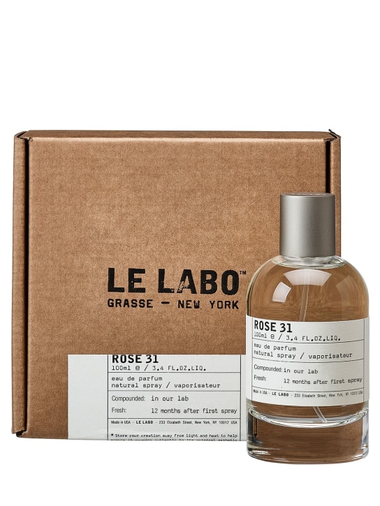 Le Labo: Eau de parfum Rose 31 100ml - Trasparente - beauty-women_1 | Luisa Via Roma