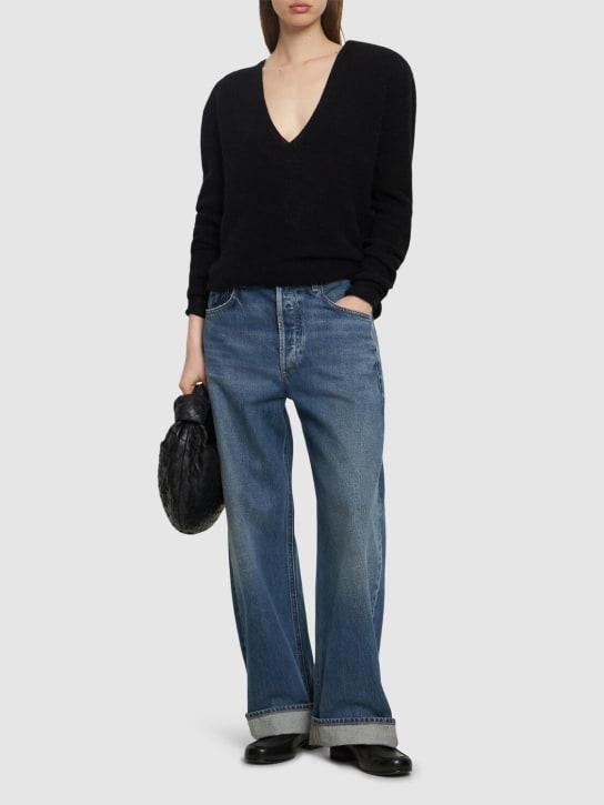 CITIZENS OF HUMANITY: Ayla mid rise baggy jeans - Blue - women_1 | Luisa Via Roma
