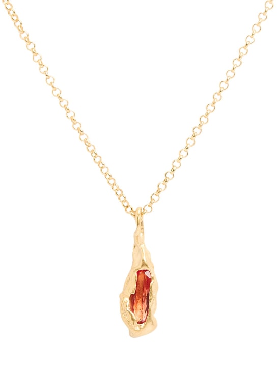 Simuero: Naranja pendant necklace - Gold - women_0 | Luisa Via Roma