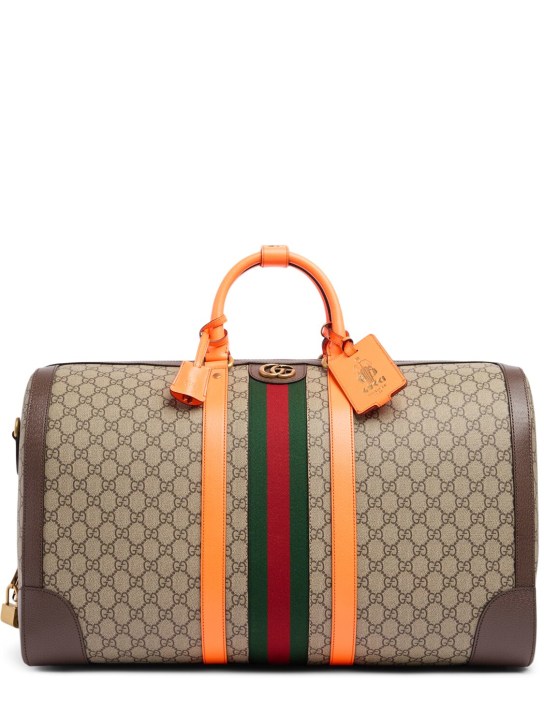 Gucci: Gucci savoy GG duffle bag - men_0 | Luisa Via Roma