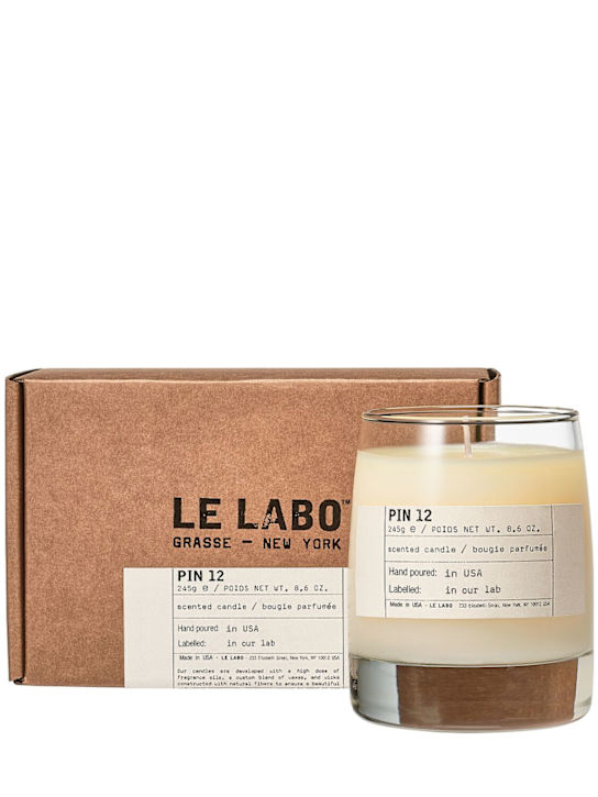 Le Labo: Candela Pin 12 Classic 245g - Trasparente - beauty-men_1 | Luisa Via Roma