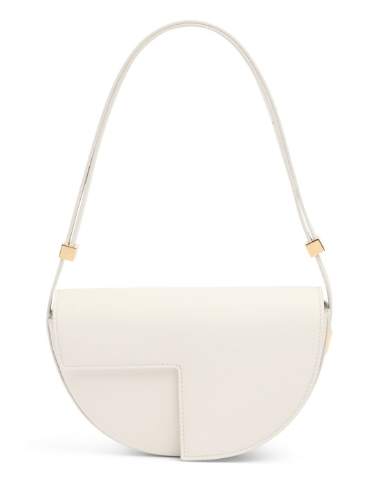 Patou: Le Petit Patou leather shoulder bag - White - women_0 | Luisa Via Roma