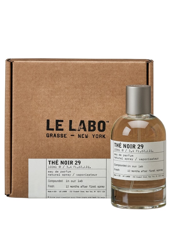 Le Labo: Eau de parfum Thé Noir 29 100ml - Trasparente - beauty-men_1 | Luisa Via Roma