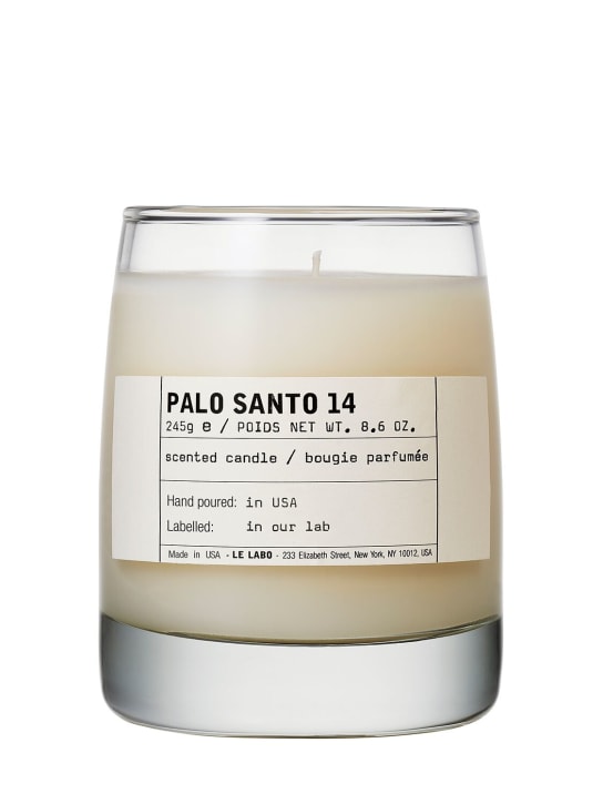 Le Labo: Bougie classique Palo Santo 14 245 g - Transparent - beauty-men_0 | Luisa Via Roma