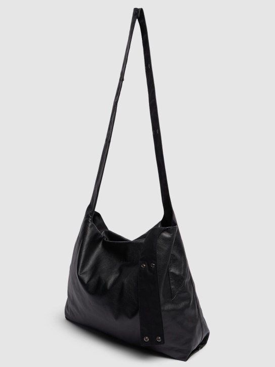 Yohji Yamamoto: Reversible leather tote bag - women_1 | Luisa Via Roma