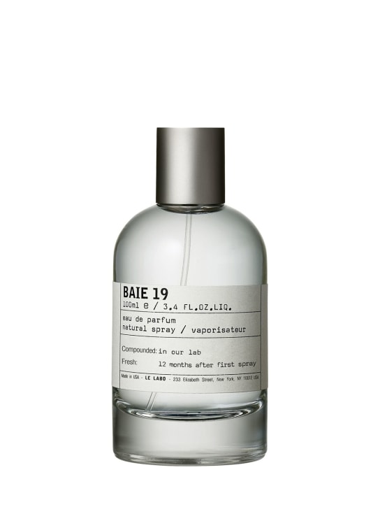 Le Labo: Eau de parfum Baie 19 100ml - Trasparente - beauty-men_0 | Luisa Via Roma