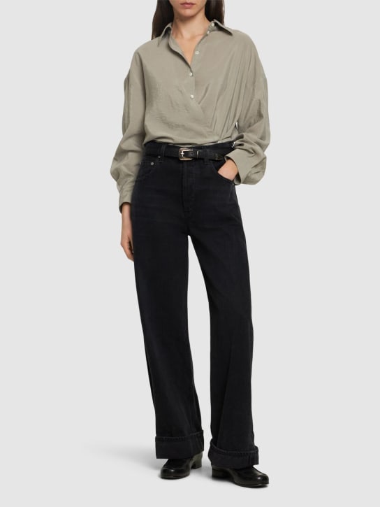 CITIZENS OF HUMANITY: Ayla mid rise baggy jeans - Black - women_1 | Luisa Via Roma