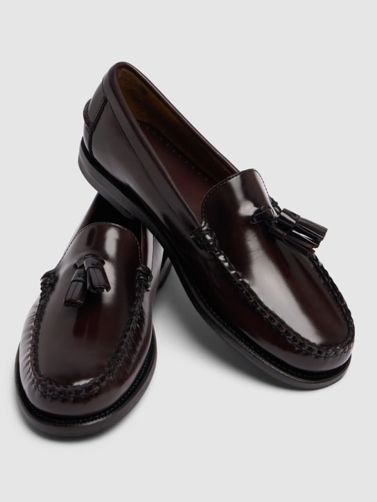 Sebago: Classic Will smooth leather loafers - Brown - women_2 | Luisa Via Roma