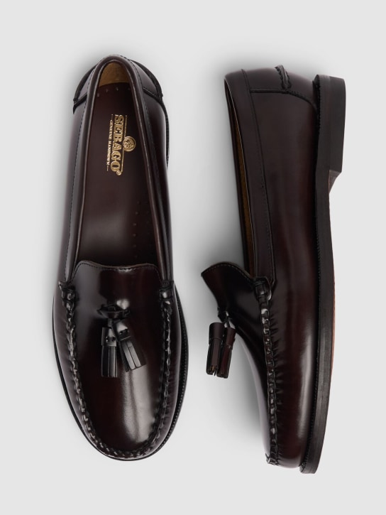 Sebago: Classic Will smooth leather loafers - Brown - women_3 | Luisa Via Roma