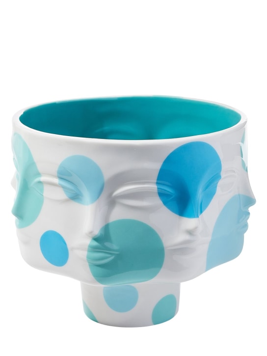 Jonathan Adler: L'Pop Dora Maar pedestal bowl - Blue - ecraft_0 | Luisa Via Roma