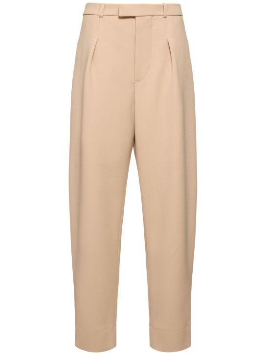 Wardrobe.nyc: Pantaloni HB in lana - Marrone - women_0 | Luisa Via Roma