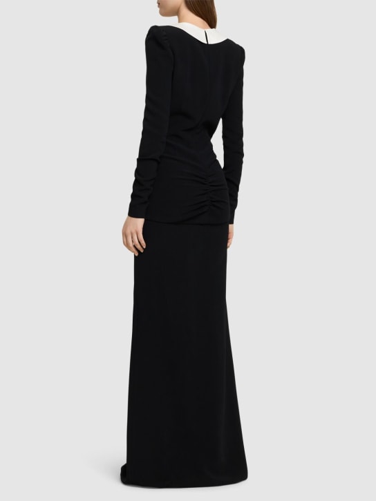 Cady evening dress w/ rose - Alessandra Rich - Women  | Luisaviaroma