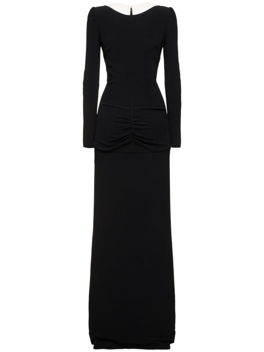 Cady evening dress w/ rose - Alessandra Rich - Women  | Luisaviaroma