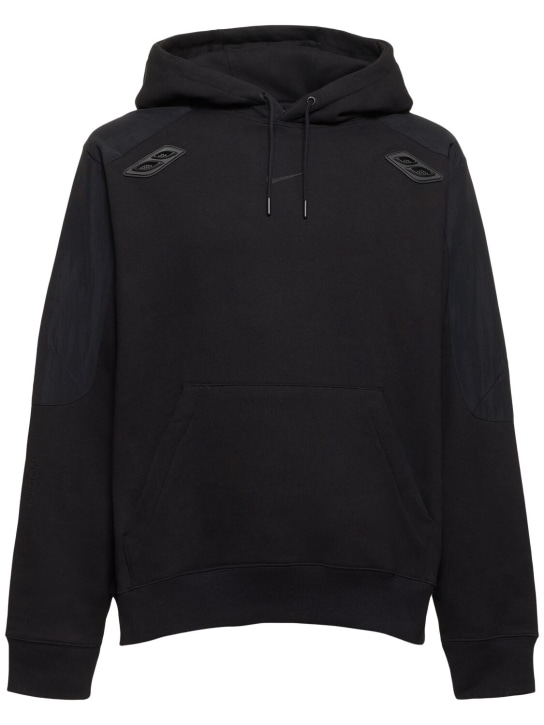 Nike: Nocta Fleece hoodie - Black - men_0 | Luisa Via Roma