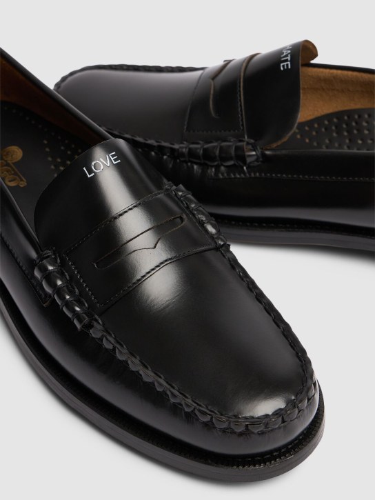 Sebago: Dan Love/Hate smooth leather loafers - men_3 | Luisa Via Roma