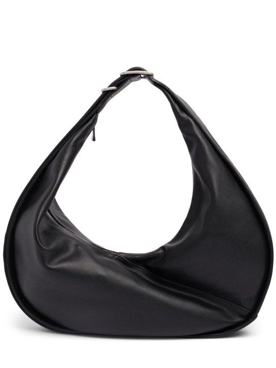 Janessa Leone: Bode adjustable leather tote bag - Black - women_0 | Luisa Via Roma