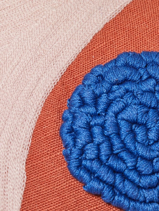 The Conran Shop: Wilby embroidered cushion - Multicolor - ecraft_1 | Luisa Via Roma